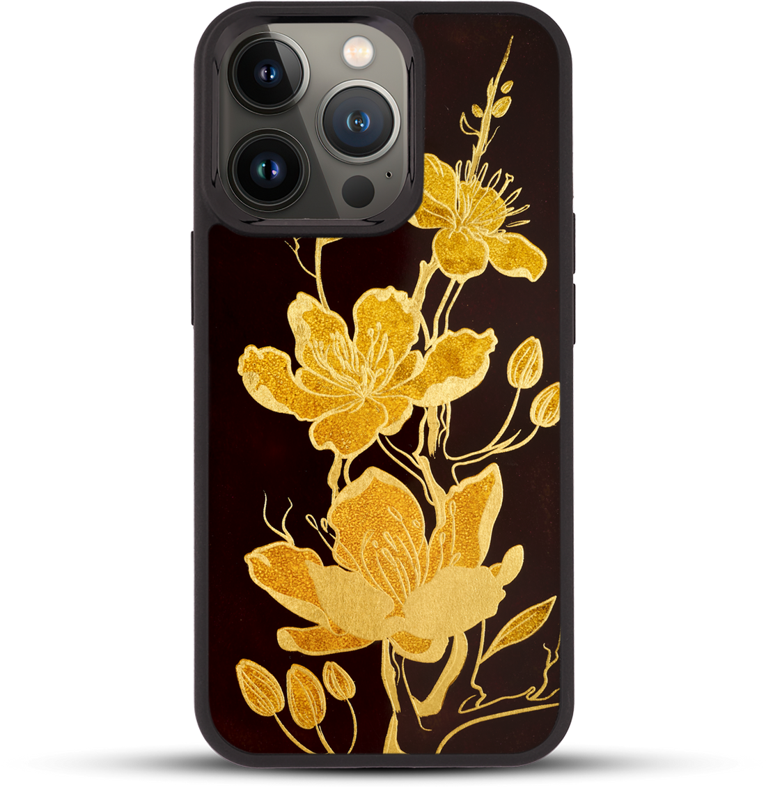 iPhone 13 Pro - Golden Apricot Blossom