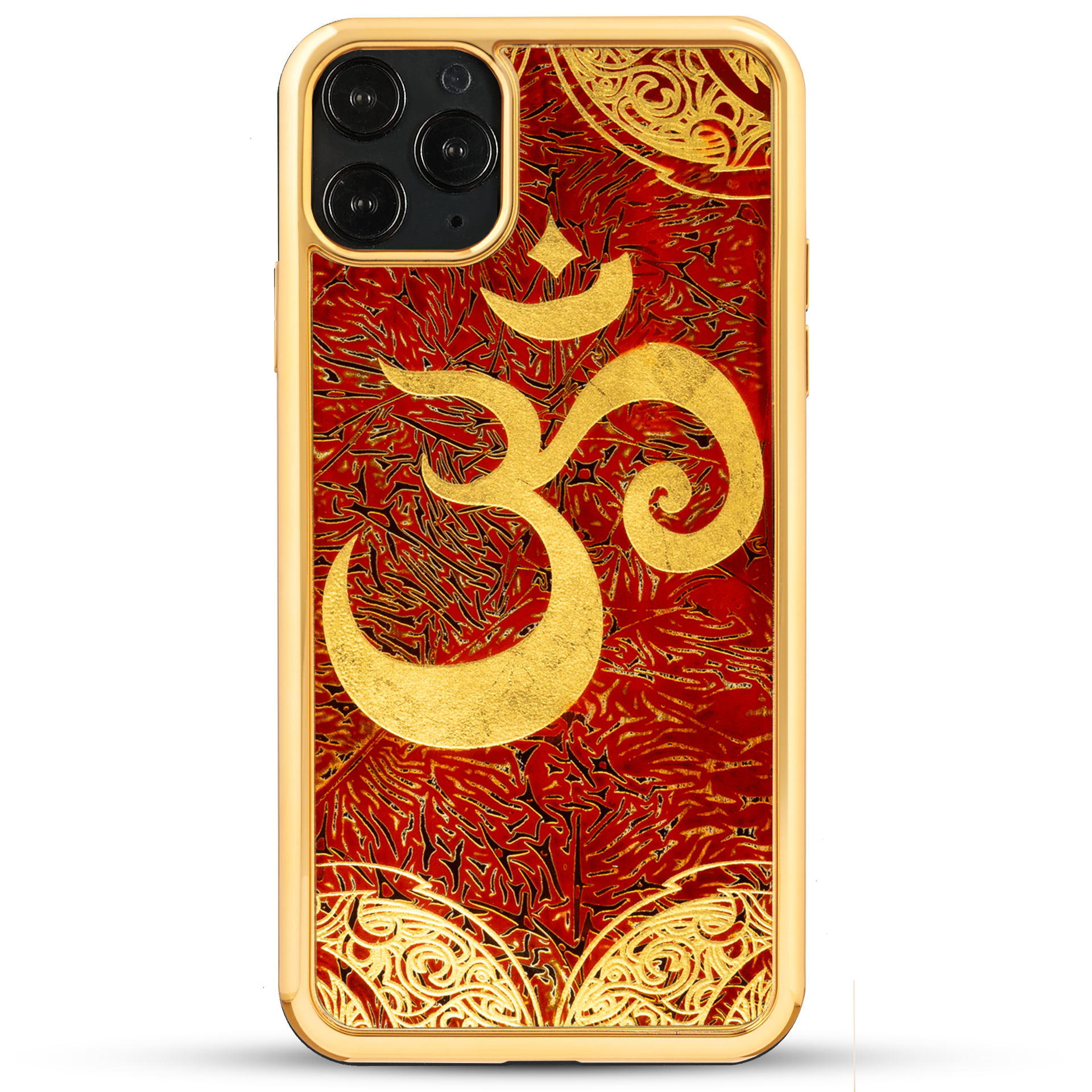 Oriental Gold Om Mantra - iPhone 11 Series & Earlier