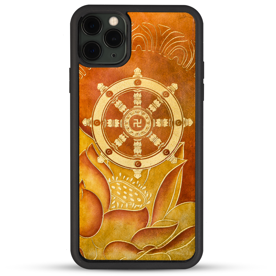 Golden Dharma Chakra - iPhone 11 Series & Earlier