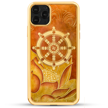 Golden Dharma Chakra - iPhone 11 Series & Earlier