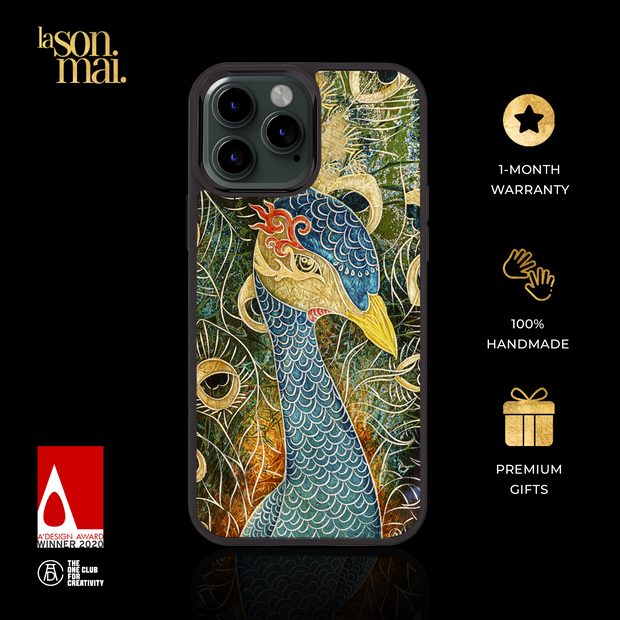 iPhone Case 13 Pro Max - Peacock Goddess