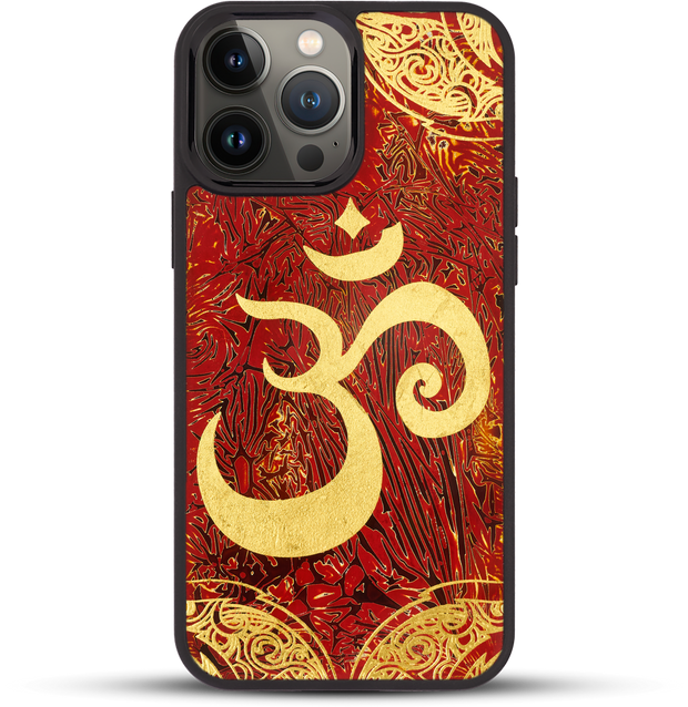 iPhone 13 Pro Max - Oriental Gold OM Mantra