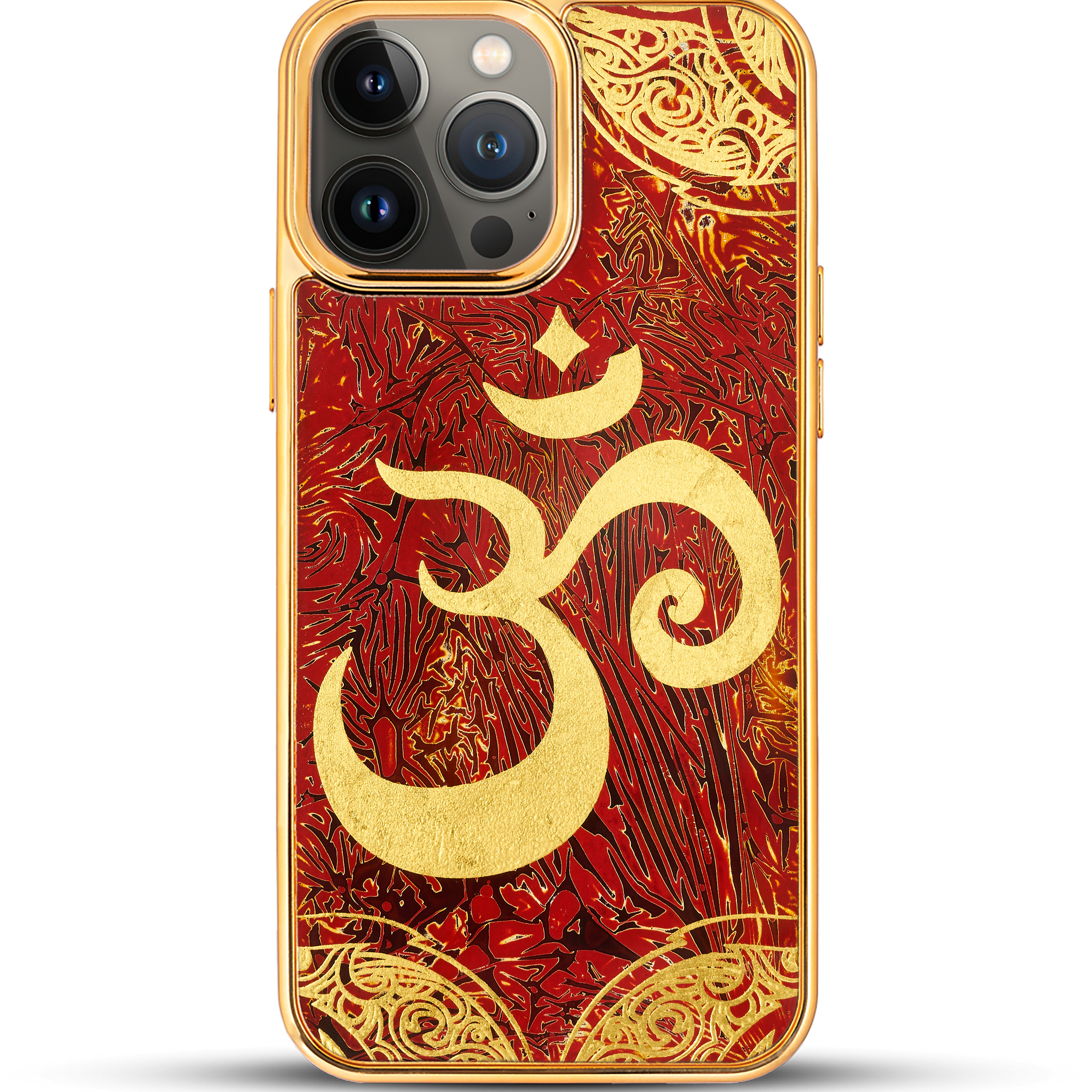 iPhone 13 Pro Max - Oriental Gold OM Mantra