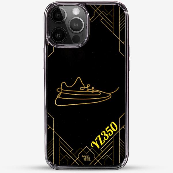 24k Gold Custom iPhone Case - Sneaker YZ350