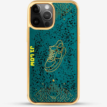 24k Gold Custom iPhone Case - Sneaker J1 Low