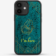 24k Gold Custom iPhone Case - Summer Forest Butterfly
