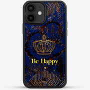 24k Gold Custom iPhone Case - Galaxy with Crown