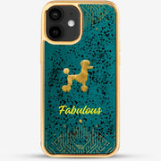24k Gold Custom iPhone Case - Summer Forest Dog