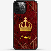 24k Gold Custom iPhone Case - Love Season with Crown