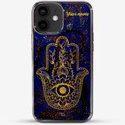 24k Gold Custom iPhone Case - Hamsa Hand