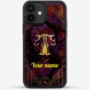 24k Gold Custom iPhone Case - Libra Zodiac Sign