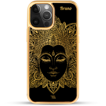24k Gold Custom iPhone Case - Buddha
