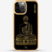 24k Gold Custom iPhone Case - Buddha 3