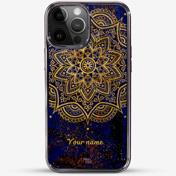24k Gold Custom iPhone Case - Mandala 2