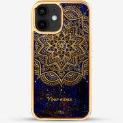 24k Gold Custom iPhone Case - Mandala 2
