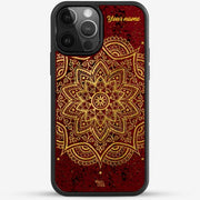 24k Gold Custom iPhone Case - Mandala