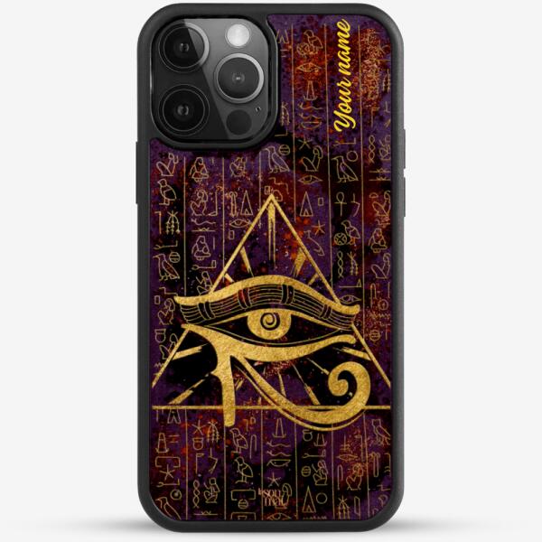 24k Gold Custom iPhone Case - Eye of Horus