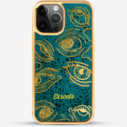 24k Gold Custom iPhone Case - Eyes