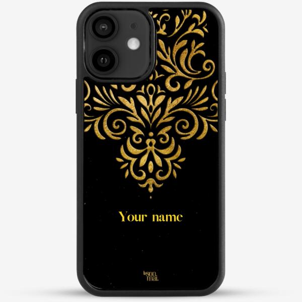 24k Gold Custom iPhone Case - Ornament 2
