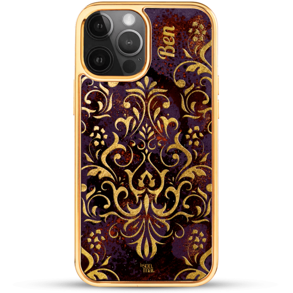 24k Gold Custom iPhone Case - Ornament 4