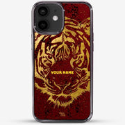24k Gold Custom iPhone Case - Tiger