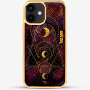 24k Gold Custom iPhone Case - Planet