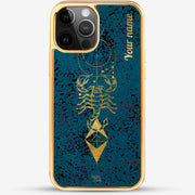 24k Gold Custom iPhone Case - Scorpio