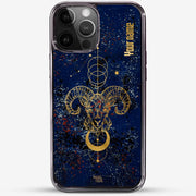 24k Gold Custom iPhone Case - Aries
