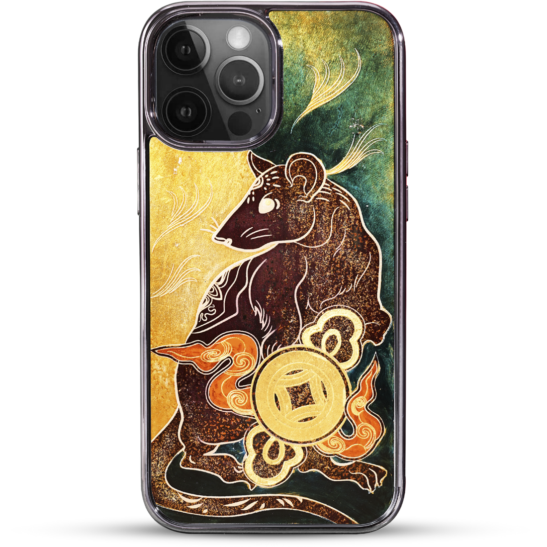 iPhone Case - Prosperity Golden Rat