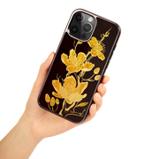 iPhone Case - Golden Apricot Blossom