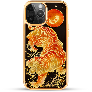 Majestic tiger under moonlit night - iPhone 11 Series