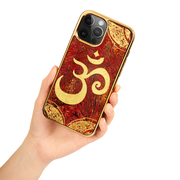 iPhone 14 Pro Max - Oriental Gold OM Mantra