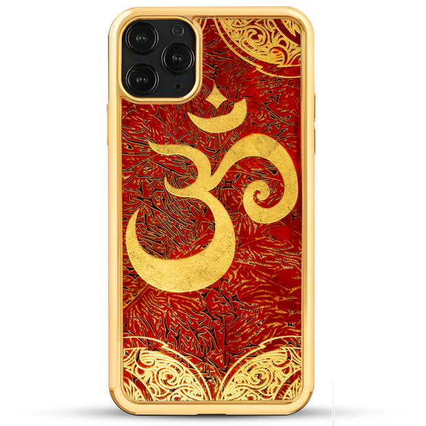Oriental Gold Om Mantra - iPhone 11 Series & Earlier